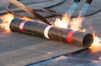 Ible flat roof sealing